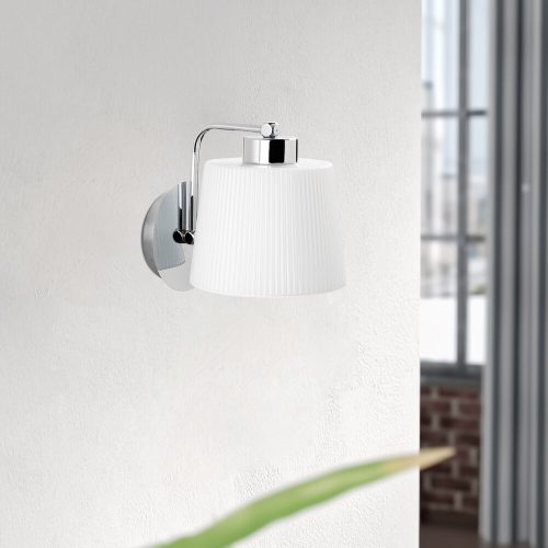 Elegant Black Wall Lamp, Metal Body, 10 x 12 cm, Height 100 cm, E14 Max 40W, IP20 | Glamorous Hotel-Style Lighting for Modern Spaces