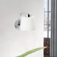 Elegant Black Wall Lamp, Metal Body, 10 x 12 cm, Height 100 cm, E14 Max 40W, IP20 | Glamorous Hotel-Style Lighting for Modern Spaces