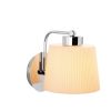 Elegant Black Wall Lamp, Metal Body, 10 x 12 cm, Height 100 cm, E14 Max 40W, IP20 | Glamorous Hotel-Style Lighting for Modern Spaces