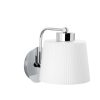 Elegant Black Wall Lamp, Metal Body, 10 x 12 cm, Height 100 cm, E14 Max 40W, IP20 | Glamorous Hotel-Style Lighting for Modern Spaces