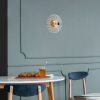 Elegant Black Wall Lamp, Metal Body, 10 x 12 cm, Height 100 cm, E14 Max 40W, IP20 | Glamorous Hotel-Style Lighting for Modern Spaces