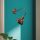 Elegant Black Wall Lamp, Metal Body, 10 x 12 cm, Height 100 cm, E14 Max 40W, IP20 | Glamorous Hotel-Style Lighting for Modern Spaces