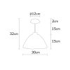 Elegant Black Wall Lamp, Metal Body, 10 x 12 cm, Height 100 cm, E14 Max 40W, IP20 | Glamorous Hotel-Style Lighting for Modern Spaces