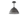 Elegant Black Wall Lamp, Metal Body, 10 x 12 cm, Height 100 cm, E14 Max 40W, IP20 | Glamorous Hotel-Style Lighting for Modern Spaces