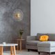Elegant Black Wall Lamp, Metal Body, 10 x 12 cm, Height 100 cm, E14 Max 40W, IP20 | Glamorous Hotel-Style Lighting for Modern Spaces