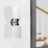 Elegant Black Wall Lamp, Metal Body, 10 x 12 cm, Height 100 cm, E14 Max 40W, IP20 | Glamorous Hotel-Style Lighting for Modern Spaces