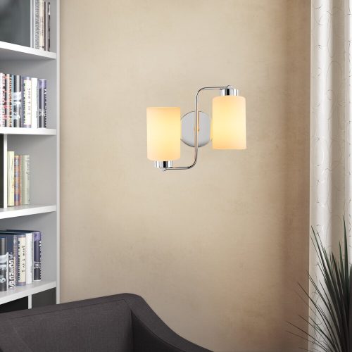 Elegant Black Wall Lamp, Metal Body, 10 x 12 cm, Height 100 cm, E14 Max 40W, IP20 | Glamorous Hotel-Style Lighting for Modern Spaces