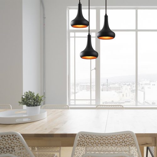 Elegant Black Wall Lamp, Metal Body, 10 x 12 cm, Height 100 cm, E14 Max 40W, IP20 | Glamorous Hotel-Style Lighting for Modern Spaces