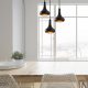 Elegant Black Wall Lamp, Metal Body, 10 x 12 cm, Height 100 cm, E14 Max 40W, IP20 | Glamorous Hotel-Style Lighting for Modern Spaces