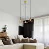 Elegant Black Wall Lamp, Metal Body, 10 x 12 cm, Height 100 cm, E14 Max 40W, IP20 | Glamorous Hotel-Style Lighting for Modern Spaces