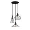 Elegant Black Wall Lamp, Metal Body, 10 x 12 cm, Height 100 cm, E14 Max 40W, IP20 | Glamorous Hotel-Style Lighting for Modern Spaces