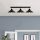 Elegant Black Wall Lamp, Metal Body, 10 x 12 cm, Height 100 cm, E14 Max 40W, IP20 | Glamorous Hotel-Style Lighting for Modern Spaces