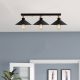 Elegant Black Wall Lamp, Metal Body, 10 x 12 cm, Height 100 cm, E14 Max 40W, IP20 | Glamorous Hotel-Style Lighting for Modern Spaces