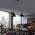 Elegant Black Wall Lamp, Metal Body, 10 x 12 cm, Height 100 cm, E14 Max 40W, IP20 | Glamorous Hotel-Style Lighting for Modern Spaces