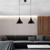 Elegant Black Wall Lamp, Metal Body, 10 x 12 cm, Height 100 cm, E14 Max 40W, IP20 | Glamorous Hotel-Style Lighting for Modern Spaces