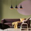 Elegant Black Wall Lamp, Metal Body, 10 x 12 cm, Height 100 cm, E14 Max 40W, IP20 | Glamorous Hotel-Style Lighting for Modern Spaces