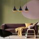 Elegant Black Wall Lamp, Metal Body, 10 x 12 cm, Height 100 cm, E14 Max 40W, IP20 | Glamorous Hotel-Style Lighting for Modern Spaces