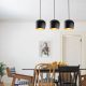 Elegant Black Wall Lamp, Metal Body, 10 x 12 cm, Height 100 cm, E14 Max 40W, IP20 | Glamorous Hotel-Style Lighting for Modern Spaces