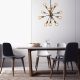 Elegant Black Wall Lamp, Metal Body, 10 x 12 cm, Height 100 cm, E14 Max 40W, IP20 | Glamorous Hotel-Style Lighting for Modern Spaces