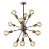 Elegant Black Wall Lamp, Metal Body, 10 x 12 cm, Height 100 cm, E14 Max 40W, IP20 | Glamorous Hotel-Style Lighting for Modern Spaces