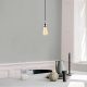 Modern Black Wall Lamp, MDF Body, 60 x 12 x 33 cm, E27 Socket (Max 40W), IP20, Pluggable, Laser-Cut Design, Stylish & Functional Lighting for Any Space
