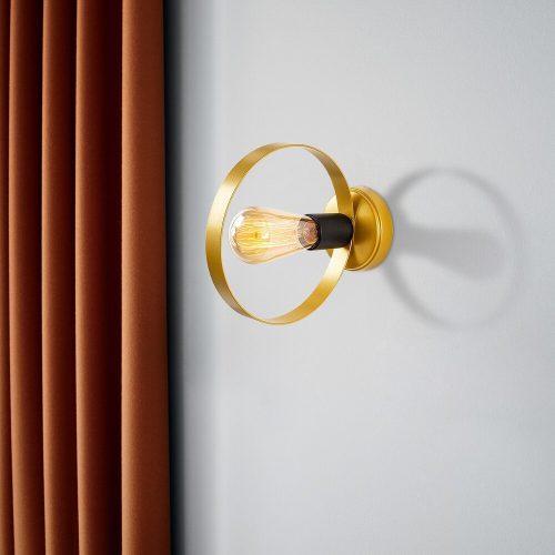 Modern Black Wall Lamp, MDF Body, 60 x 12 x 33 cm, E27 Socket (Max 40W), IP20, Pluggable, Laser-Cut Design, Stylish & Functional Lighting for Any Space
