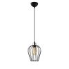 Modern Black Wall Lamp, MDF Body, 60 x 12 x 33 cm, E27 Socket (Max 40W), IP20, Pluggable, Laser-Cut Design, Stylish & Functional Lighting for Any Space