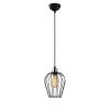 Modern Black Wall Lamp, MDF Body, 60 x 12 x 33 cm, E27 Socket (Max 40W), IP20, Pluggable, Laser-Cut Design, Stylish & Functional Lighting for Any Space