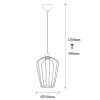 Modern Black Wall Lamp, MDF Body, 60 x 12 x 33 cm, E27 Socket (Max 40W), IP20, Pluggable, Laser-Cut Design, Stylish & Functional Lighting for Any Space