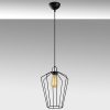 Modern Black Wall Lamp, MDF Body, 60 x 12 x 33 cm, E27 Socket (Max 40W), IP20, Pluggable, Laser-Cut Design, Stylish & Functional Lighting for Any Space