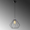 Modern Black Wall Lamp, MDF Body, 60 x 12 x 33 cm, E27 Socket (Max 40W), IP20, Pluggable, Laser-Cut Design, Stylish & Functional Lighting for Any Space