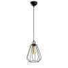 Modern Black Wall Lamp, MDF Body, 60 x 12 x 33 cm, E27 Socket (Max 40W), IP20, Pluggable, Laser-Cut Design, Stylish & Functional Lighting for Any Space