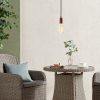 Modern Black Wall Lamp, MDF Body, 60 x 12 x 33 cm, E27 Socket (Max 40W), IP20, Pluggable, Laser-Cut Design, Stylish & Functional Lighting for Any Space