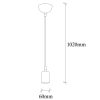 Modern Black Wall Lamp, MDF Body, 60 x 12 x 33 cm, E27 Socket (Max 40W), IP20, Pluggable, Laser-Cut Design, Stylish & Functional Lighting for Any Space