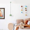 Modern Black Wall Lamp, MDF Body, 60 x 12 x 33 cm, E27 Socket (Max 40W), IP20, Pluggable, Laser-Cut Design, Stylish & Functional Lighting for Any Space