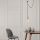 Elegant Black & Nickel Chandelier, Adjustable Height 111 cm, 60 x 5 cm | Iron Body, E27 Socket Max 40W, IP20 | Includes Setup Instructions, Perfect for Modern Living Spaces & Nostalgic Decor
