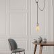 Modern Black Wall Lamp, MDF Body, 60 x 12 x 33 cm, E27 Socket (Max 40W), IP20, Pluggable, Laser-Cut Design, Stylish & Functional Lighting for Any Space