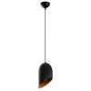 Modern Black Wall Lamp, MDF Body, 60 x 12 x 33 cm, E27 Socket (Max 40W), IP20, Pluggable, Laser-Cut Design, Stylish & Functional Lighting for Any Space