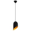 Modern Black Wall Lamp, MDF Body, 60 x 12 x 33 cm, E27 Socket (Max 40W), IP20, Pluggable, Laser-Cut Design, Stylish & Functional Lighting for Any Space