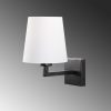 Modern Black Wall Lamp, MDF Body, 60 x 12 x 33 cm, E27 Socket (Max 40W), IP20, Pluggable, Laser-Cut Design, Stylish & Functional Lighting for Any Space