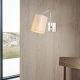 Modern Black Wall Lamp, MDF Body, 60 x 12 x 33 cm, E27 Socket (Max 40W), IP20, Pluggable, Laser-Cut Design, Stylish & Functional Lighting for Any Space