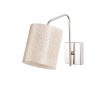 Modern Black Wall Lamp, MDF Body, 60 x 12 x 33 cm, E27 Socket (Max 40W), IP20, Pluggable, Laser-Cut Design, Stylish & Functional Lighting for Any Space