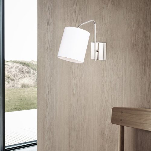 Modern Black Wall Lamp, MDF Body, 60 x 12 x 33 cm, E27 Socket (Max 40W), IP20, Pluggable, Laser-Cut Design, Stylish & Functional Lighting for Any Space