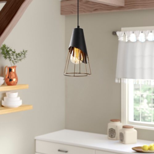 Modern Black Wall Lamp, MDF Body, 60 x 12 x 33 cm, E27 Socket (Max 40W), IP20, Pluggable, Laser-Cut Design, Stylish & Functional Lighting for Any Space