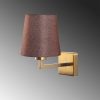 Modern Black Wall Lamp, MDF Body, 60 x 12 x 33 cm, E27 Socket (Max 40W), IP20, Pluggable, Laser-Cut Design, Stylish & Functional Lighting for Any Space