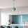 Elegant Mint Chandelier, Metal Body, Ø30 x 25 cm | Total Height: 70 cm, Non-Adjustable | 1 x E27 Max 40W Socket, 220-240V | Perfect for Modern Living Spaces, Stylish & Functional Lighting Solution