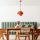 Stylish Orange Chandelier, Metal Body, Ø30 x 25 cm | Total Height: 70 cm, Non-Adjustable | 1 x E27 Socket (Max 40W) | Perfect for Modern Living Spaces, Elegant Lighting Solution, IP20 Rated