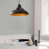 Modern Black Wall Lamp, MDF Body, 60 x 12 x 33 cm, E27 Socket (Max 40W), IP20, Pluggable, Laser-Cut Design, Stylish & Functional Lighting for Any Space