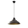 Modern Black Wall Lamp, MDF Body, 60 x 12 x 33 cm, E27 Socket (Max 40W), IP20, Pluggable, Laser-Cut Design, Stylish & Functional Lighting for Any Space