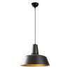 Modern Black Wall Lamp, MDF Body, 60 x 12 x 33 cm, E27 Socket (Max 40W), IP20, Pluggable, Laser-Cut Design, Stylish & Functional Lighting for Any Space